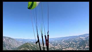 Tumwater Ridge Paragliding Leavenworth Washington July 13 2024 [upl. by Tades436]