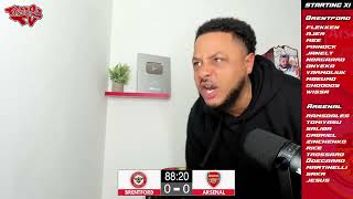 TROOPZ REACTS TO KAI HAVERTZ WINNER AGAINST BRENTFORD [upl. by Britteny]