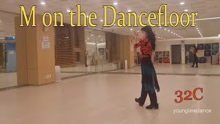 M on the Dancefloor linedance  ChoKim Liebsch [upl. by Ymia214]