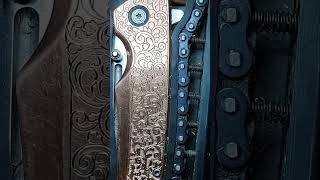 Knife engraving [upl. by Ellekcim]