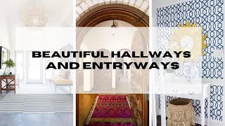 Beautiful Entryways amp Hallways  Home Decor Video [upl. by Donnenfeld]