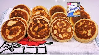 GORDITAS DE LECHE CONDENSADA LECHERA  DELICIOSAS😋 [upl. by Aelc]