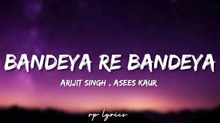 Bandeya Rey Bandeya Full Video Song ¦ Arijit Singh Asees Kaur ¦ Simmba ¦ Sara Ali K ¦ Ranveer S [upl. by Gnof882]