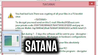 AWAS Ransomware Satana akan Mengunci File Pentingmu dengan Sekejap Mata [upl. by Siahc]