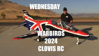 WARBIRDS 2024 AT CLOVIS RC WEDNESDAY [upl. by Ayak]