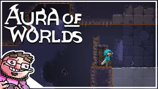 Spelunky Meets Rogue Legacy  Lets Try  Aura of Worlds [upl. by Ardnaed959]