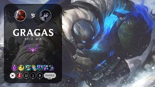 Gragas Mid vs Hwei  KR Master Patch 146 [upl. by Atteloiv85]