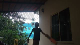 Playing cricket part 2 Im batting [upl. by Els]