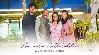 Annamalai Sethulakshmi 25th Anniversary I Koppanapatti I Chennai Park Elanza I 7amp11 Photography [upl. by Leibman]