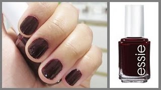 Essie Wicked Nail Polish Review [upl. by Tiebold86]