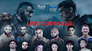 Artur Beterbiev vs Dmitry Bivol fight  LIVE COVERAGE [upl. by Chatwin]