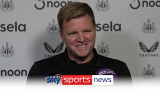 Eddie Howe on new signing Lewis Hall [upl. by Ajup729]