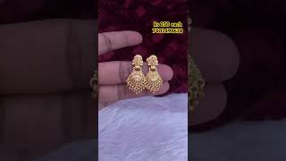 One gram model forming stud 250 only earrings [upl. by Tsew]