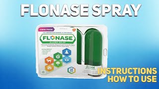 Flonase Nasal Spray how to use How and when to take it Who cant take Flonase [upl. by Falk]