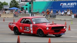 2015 Columbus Goodguys Wilwood Mustang Autocross [upl. by Bartlett]