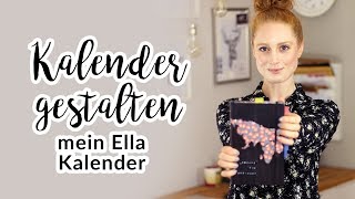 KALENDER GESTALTEN I ELLA WOCHENKALENDER I Advance Your Style [upl. by Asille]