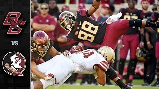 Boston College vs Florida State Football Highlights 2018 [upl. by Eeramit603]