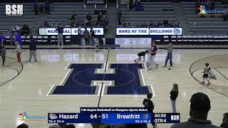 High School Boys Basketball  Breathitt County vs Hazard 12022024 [upl. by Rochelle826]