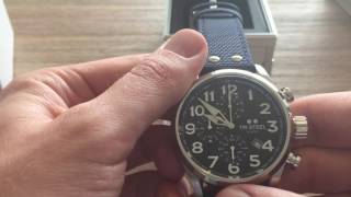 TW Steel VS34 Volante horloge uitpakken  Unboxing TW Steel Volante VS34 chronograph watch [upl. by Itoyj]