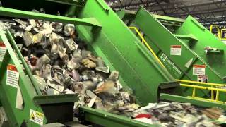 Waste Management SingleStream Recycling Take a tour of our Philadelphia MRF [upl. by Anelrats23]