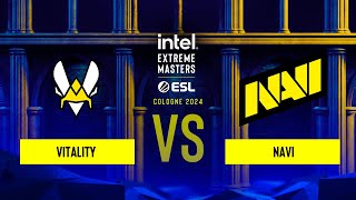 Vitality vs NAVI  IEM Cologne 2024  Grand Final [upl. by Rehtul]