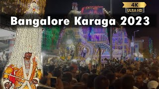 Bengaluru Karaga 2023  Part1 karaga bangalorekaraga bengalurukaraga [upl. by Lalittah]