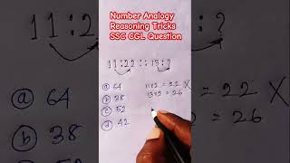 Analogy  SSC Reasoning class  Missing Number  shorts [upl. by Orton]