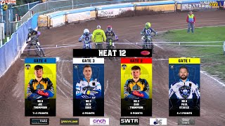 Heat 12  Plymouth vs Poole  CAB Direct Championship  GLADIATORS TV 2024 [upl. by Mccarthy]