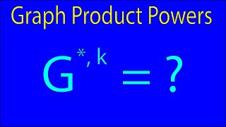 Graph Product Powers Graph Theory [upl. by Vil]