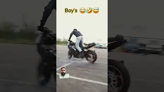 Girl vs boy bicke automobile gta recing bikestunt rider fivem stunt smartphone h2r [upl. by Bibbye]