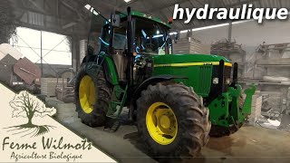 Travaux sur le JD 6610  partie 1 hydraulique [upl. by Direj739]