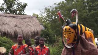 La Danse Zaouli  The Zaouli Dance  Voyage en Côte dIvoire Episode 2 [upl. by Darom]