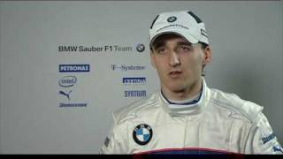 Robert Kubica BMW Sauber F1 Team Driver 2009 [upl. by Hayarahs]