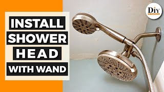 Install a Handheld Shower Head  How to Replace a Shower Head  Watersong [upl. by Sibylla240]