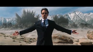 Jericho Missile Test Scene  Iron Man 2008 Movie Clip Full HD [upl. by Priebe117]