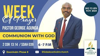 Week of Prayer Day 5  Pastor George Agunga [upl. by Alig]