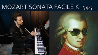 Basics of Style Mozart Sonata in C Major K 545 Tutorial [upl. by Sarette]