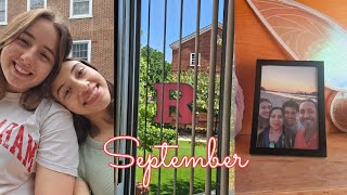 September at Rutgers 📚 [upl. by Annairb571]