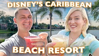 Disney Worlds MOST REQUESTED Hotel Caribbean Beach Resort  Room Tour Sebastians Bistro Review [upl. by Jocelin]