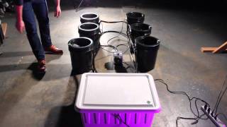 Bubble Flow Buckets How to grow with 2012 best bucket system [upl. by Yentuoc]