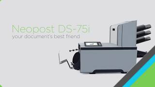 Neopost DS 75i Folding and Inserting System [upl. by Suoirred]