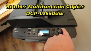 Brother DCPL2550DW Multifunction Copier [upl. by Bondy]