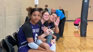 2024 Grantsburg volleyball vs Cadott  105 highlights [upl. by Ainoda]