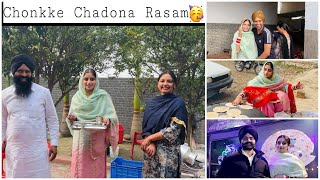 Chonkke Chadona Rasam 🥳  Anmol Bhullar  Vlog [upl. by Hervey]