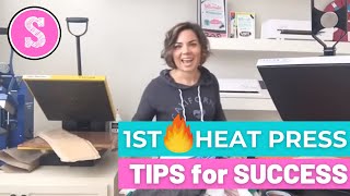 How to Use a Heat Press For Beginners Tips to Get Started [upl. by Heiner642]