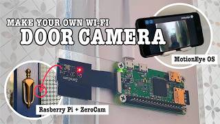 Simple WiFi entry surveillance camera  Raspberry Pi Zero  MotionEyeOS  no coding required MacOS [upl. by Zane460]