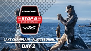 Tackle Warehouse Pro Circuit  Stop 6  Lake Champlain  Day 2 [upl. by Elfreda]