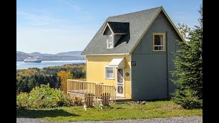 Chalet 2 Chambres Plage de Penouille Chalets du Parc Gaspé Forillon Gaspésie Chalet à louer [upl. by Etireugram]