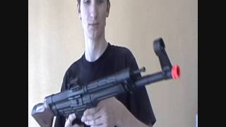 Review of the AGM German WWII MP44  STG44 Airsoft rifle from Kapowwecom [upl. by Akcemat]