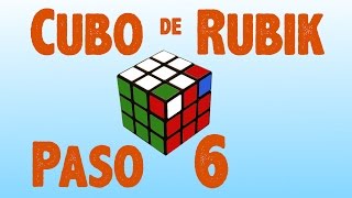 Resolver cubo de Rubik Paso 6 [upl. by Enilaf]